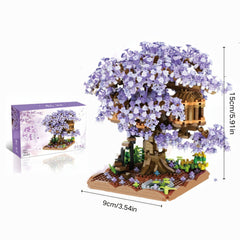 2100 Parts Sakura Tree House Building Blocks Set - Interactive Toys for Kids