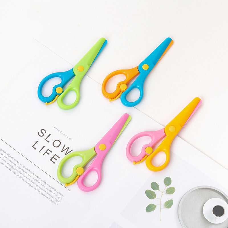 Safe Paper Cutting Scissors Anti Pinch for Maximum Safety