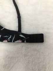Floral Print Push Up Bra Comfortable & Breathable Women's Lingerie