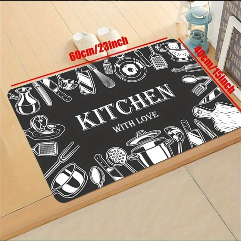 Anti Fatigue Kitchen Mat Waterproof Non Slip Runner Rug