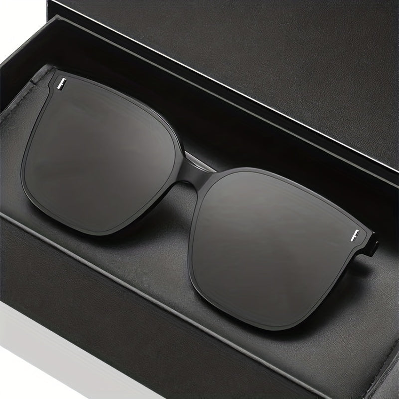 Large Square Frame Sunglasses Anti Glare UV400