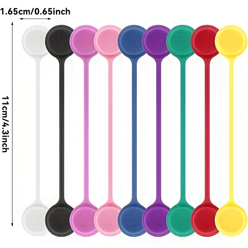 Silicone Magnet Hub Round Identification Marks And Wire Labels