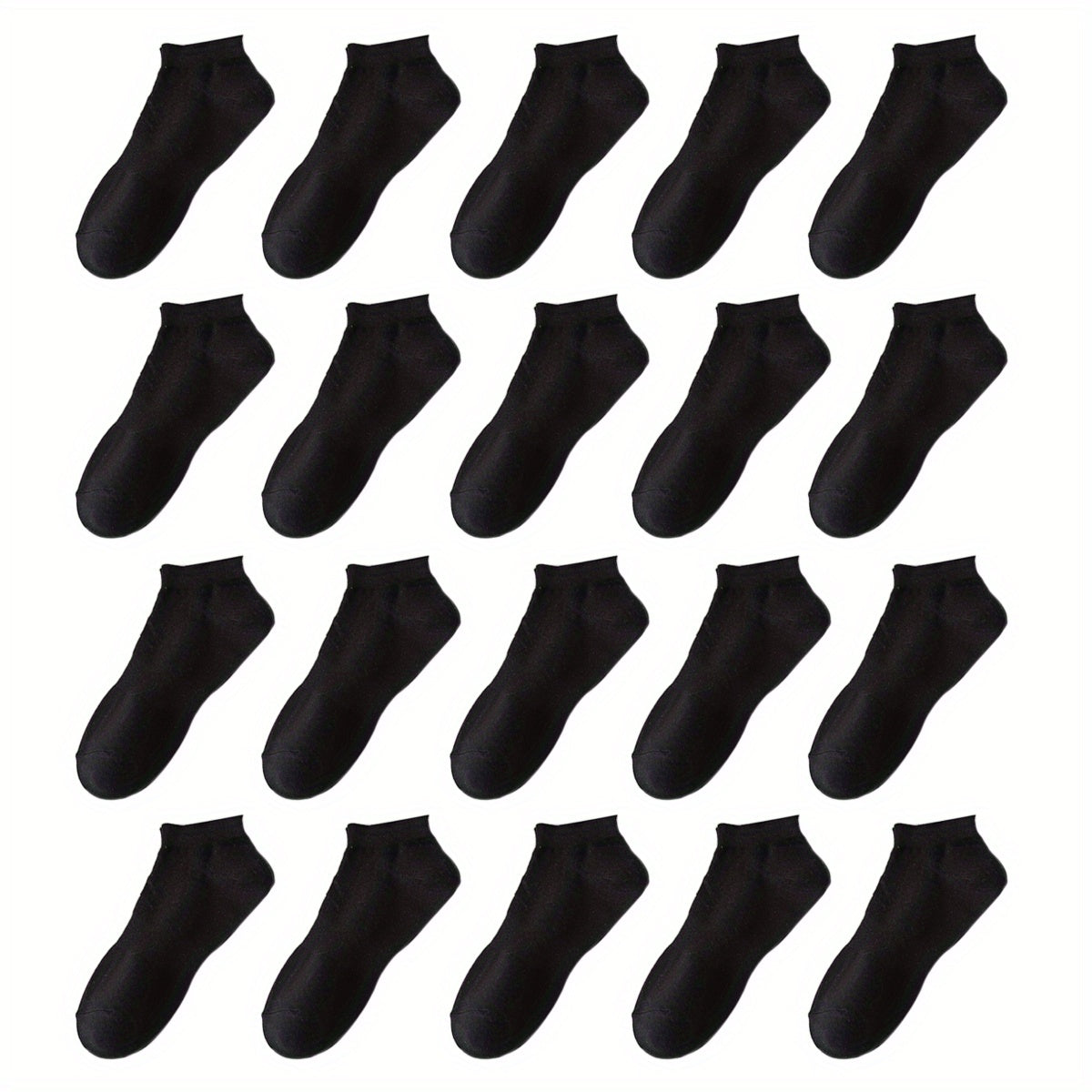 30 Pairs Soft Lightweight Ankle Socks Women's Stocking
