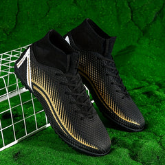 Boy's TF Football Boots Outdoor Anti Skid Soccer Cleats