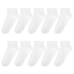 10 Pairs Summer Mesh Ankle Socks Breathable Thin Low Cut Striped Socks