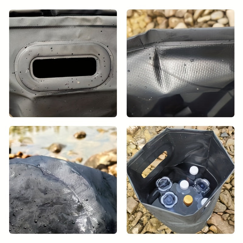 Portable Folding Water Bucket for Camping Fishing Picnic