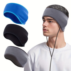 Men's Fleece Headband Ear Warmer for Outdoor Activities