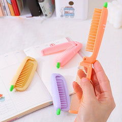 Foldable Travel Hair Comb Portable Anti Static Hairdressing Styling Tool