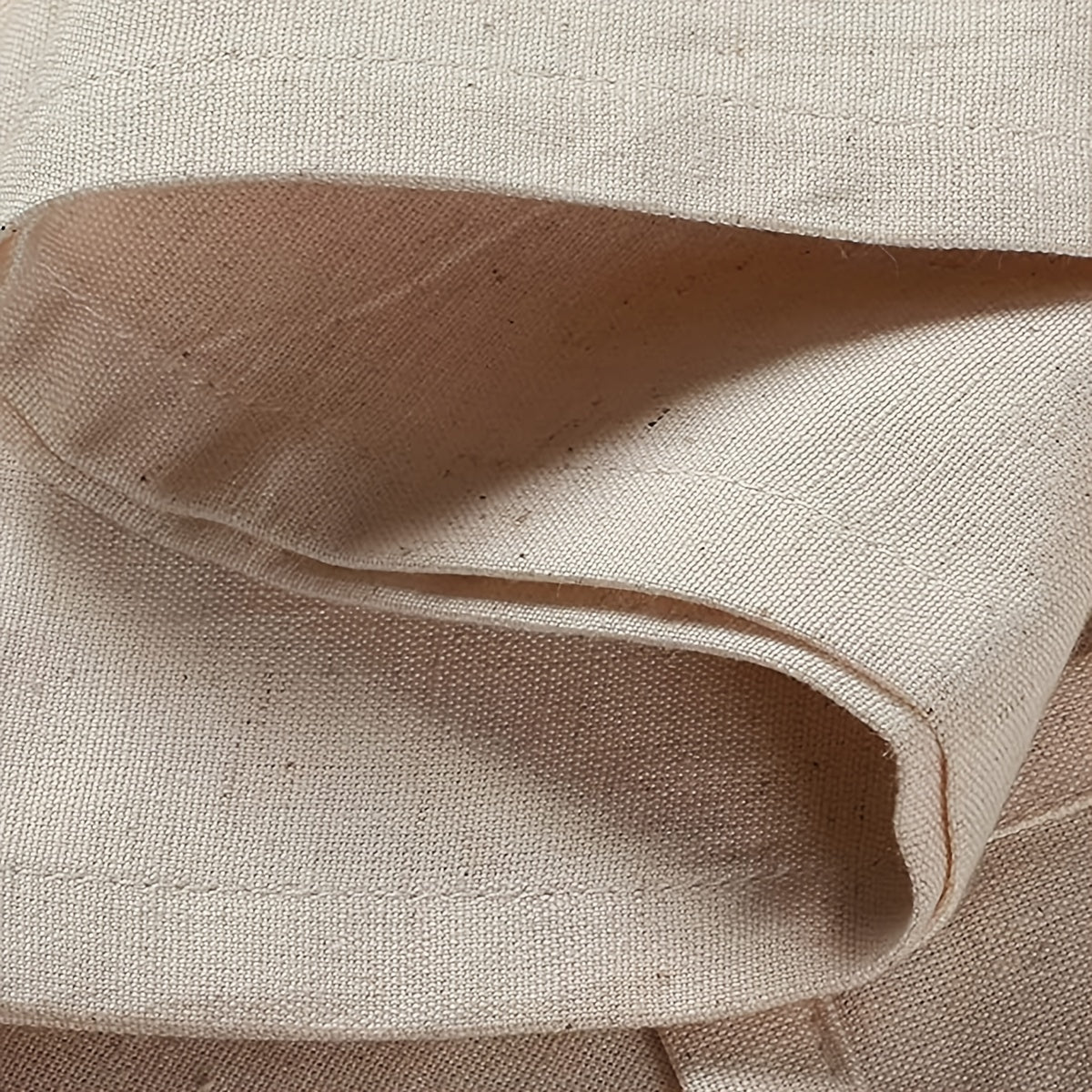 6 Pack Beige Polyester Napkin Cloth
