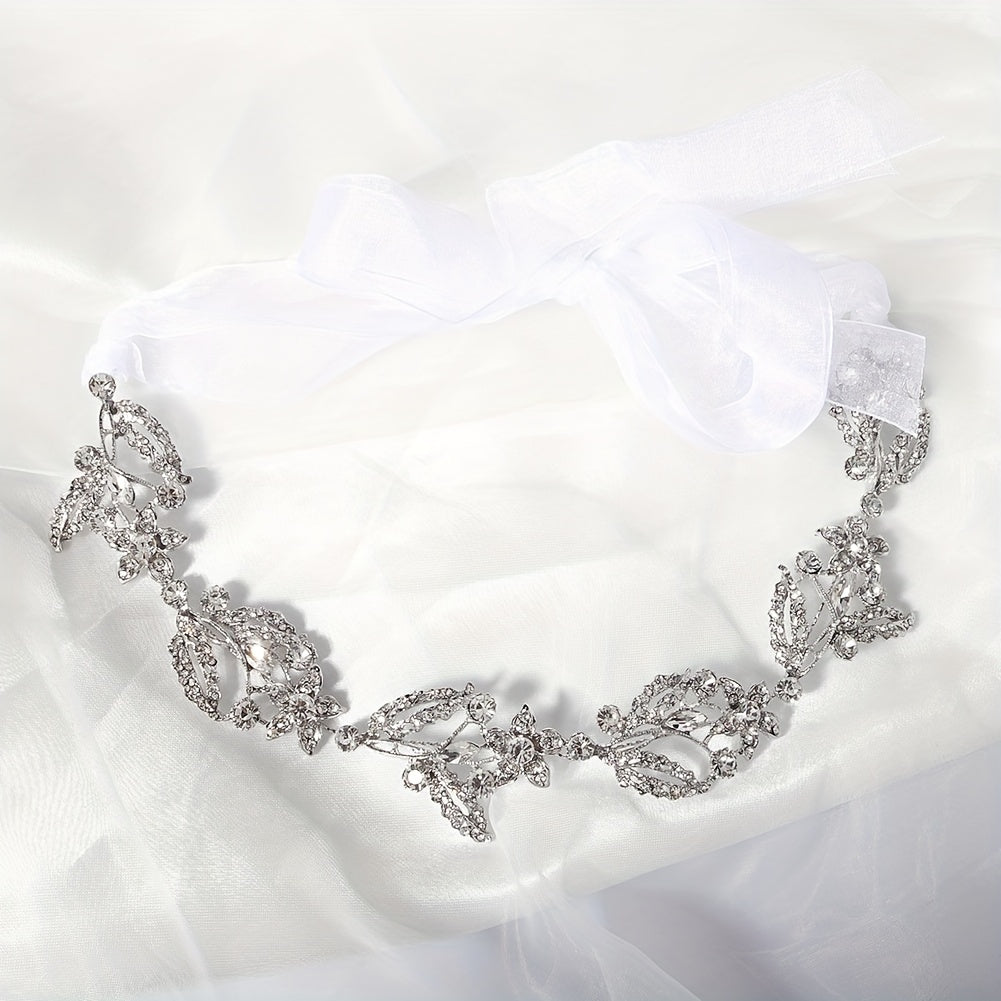 Bridal Head Chain Wedding Dress Accessories Rhinestone Banquet Headwear