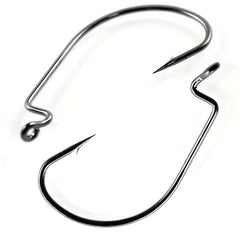 25pcs High Carbon Steel Crank Hooks Soft Lures Fishing Accessories Size 8-5/0