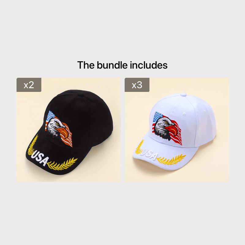 Men's Eagle Embroidered Baseball Cap