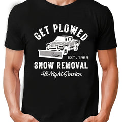Men's Vehicle Pattern Cotton Sports T-shirt for Summer