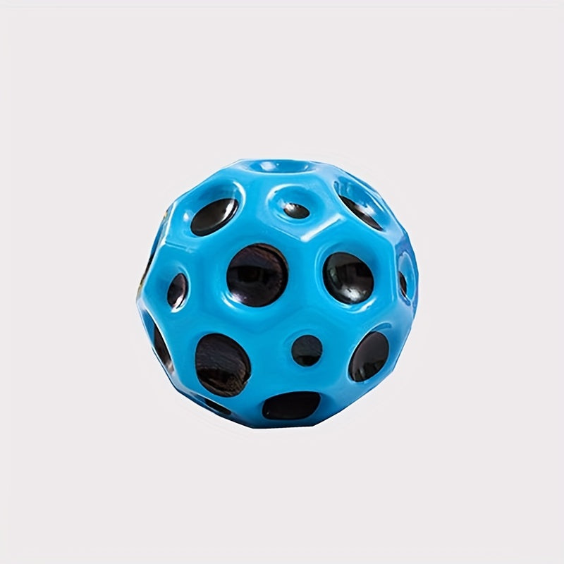High Resilience Bouncy Ball Moon Shape Indoor Outdoor Toy