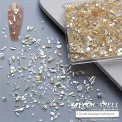 3D Irregular Shell Resin Patches Resin Beads Charms Chips