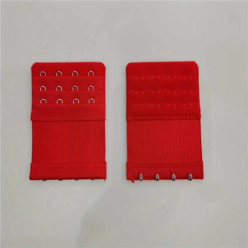 5pcs 4 Hooks Bra Strap Extenders Adjustable Bra Band Buckle Women's Accessories