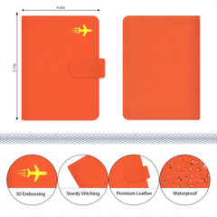 RFID Waterproof Travel Wallet Passport Holder Card Slots