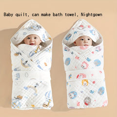 Soft 4-Layer Gauze Bath Towel for Babies