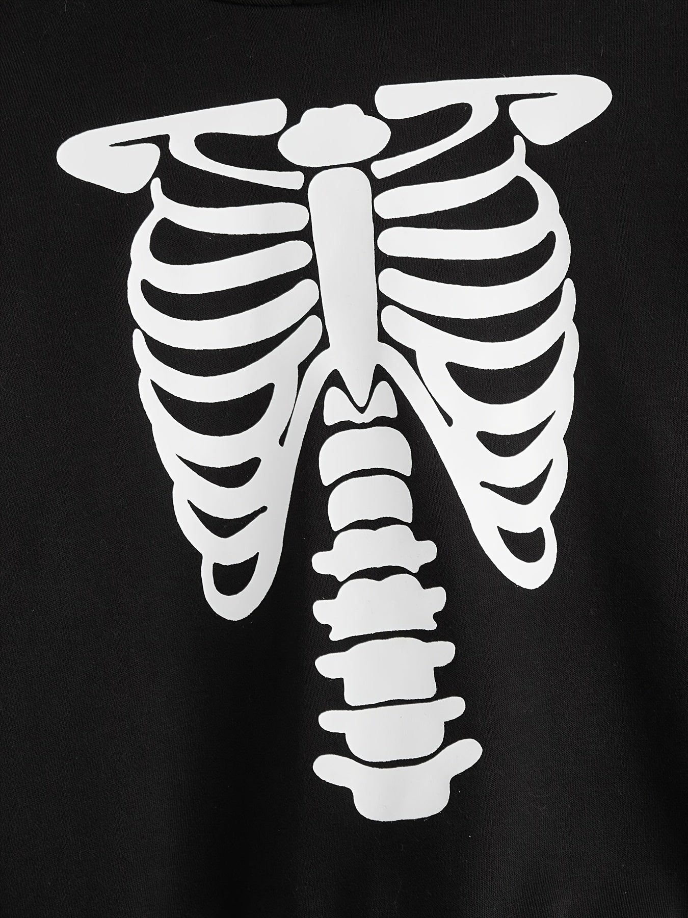 Boy's Skeleton Hoodie for Halloween