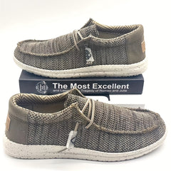 Men's Lace-up Shoes Lightweight Non-slip Slip-On Shoes Spring Summer