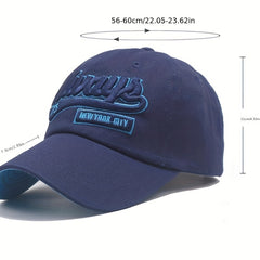 Hip Hop Baseball Cap Men's Sun Protection Hat Summer Sunshade Peaked Cap