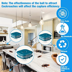 Reusable Odorless Automatic Bug Catcher - Eliminates Roaches Instantly