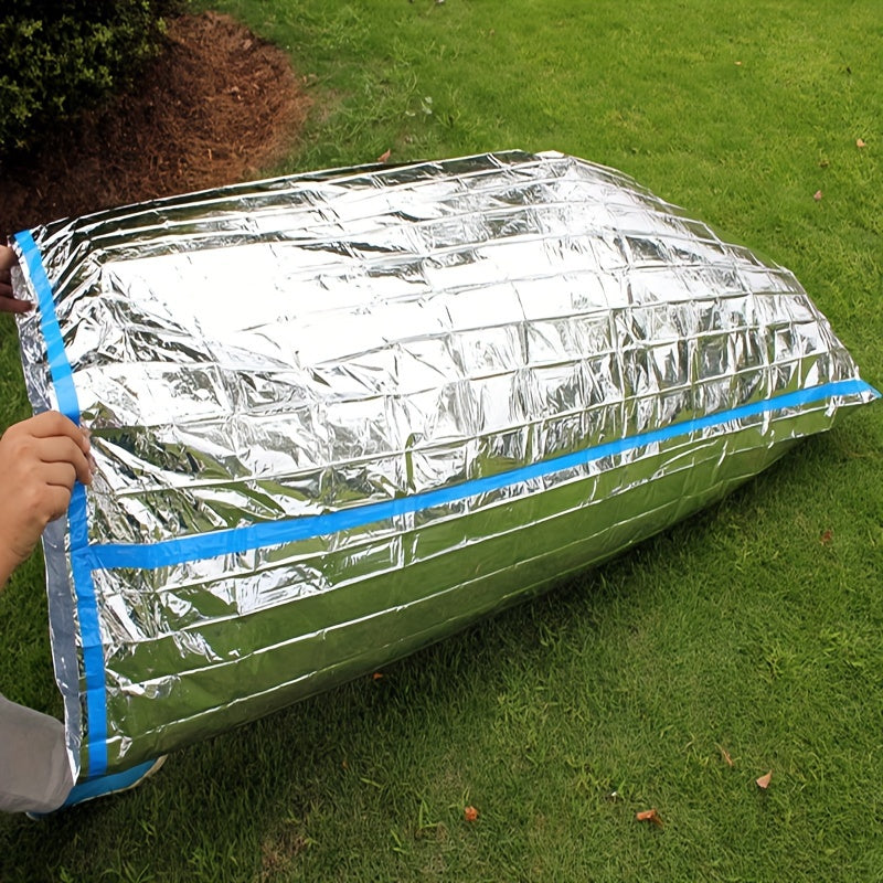1pc Outdoor Aluminum Film Emergency Sleeping Bag