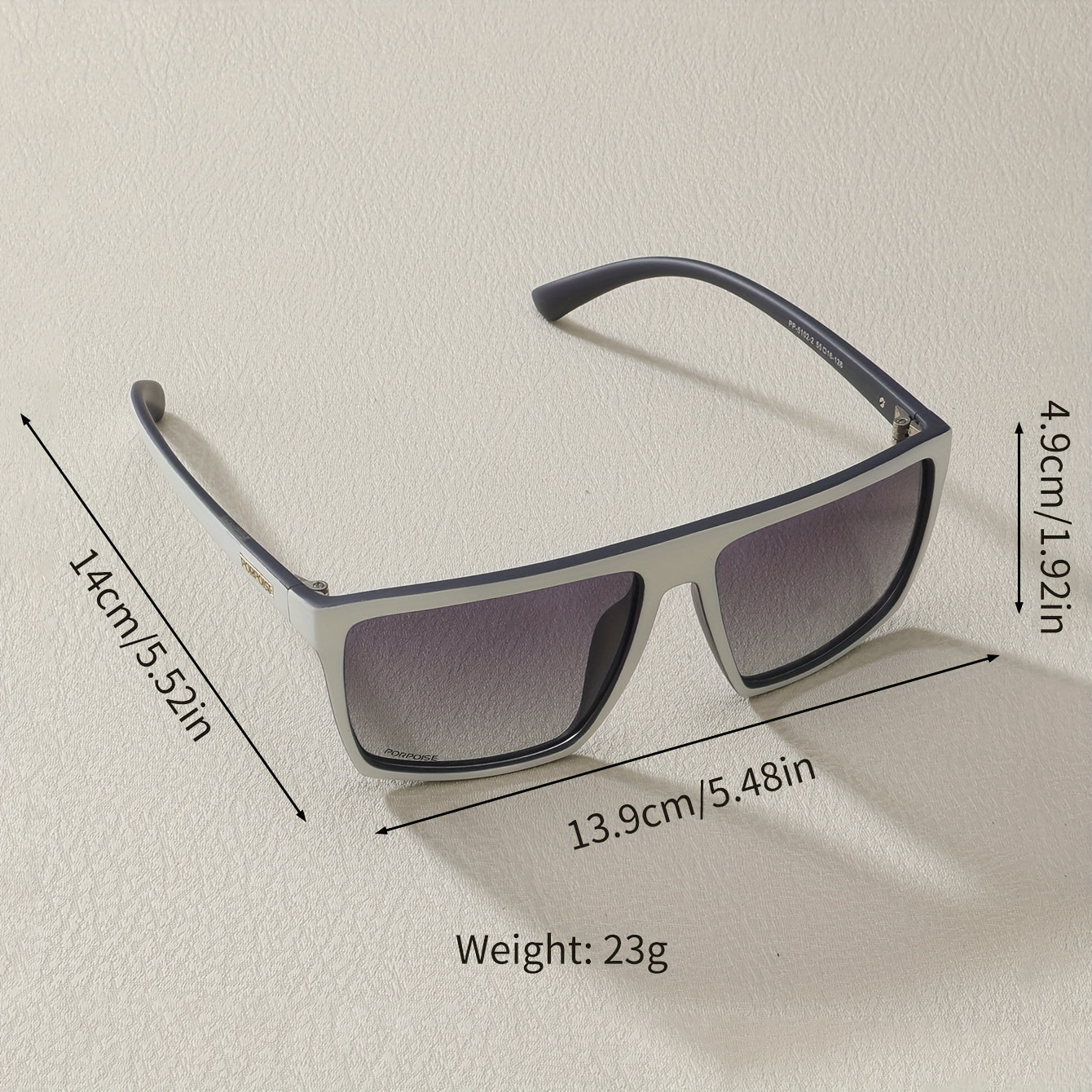 Men's Large Frame Sunglasses UV Protection Holiday Party Decorative Sunglasses