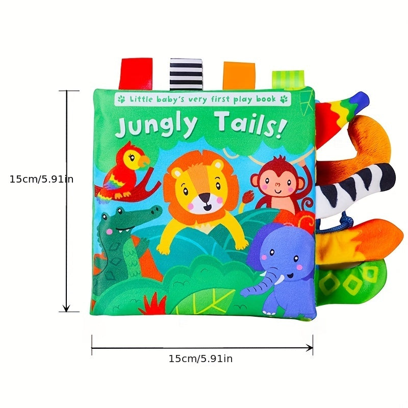Baby Cloth Book Educational Ringed Paper Cloth Book Toys