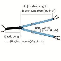 Men's Y Braces Suspenders Bow Tie Set