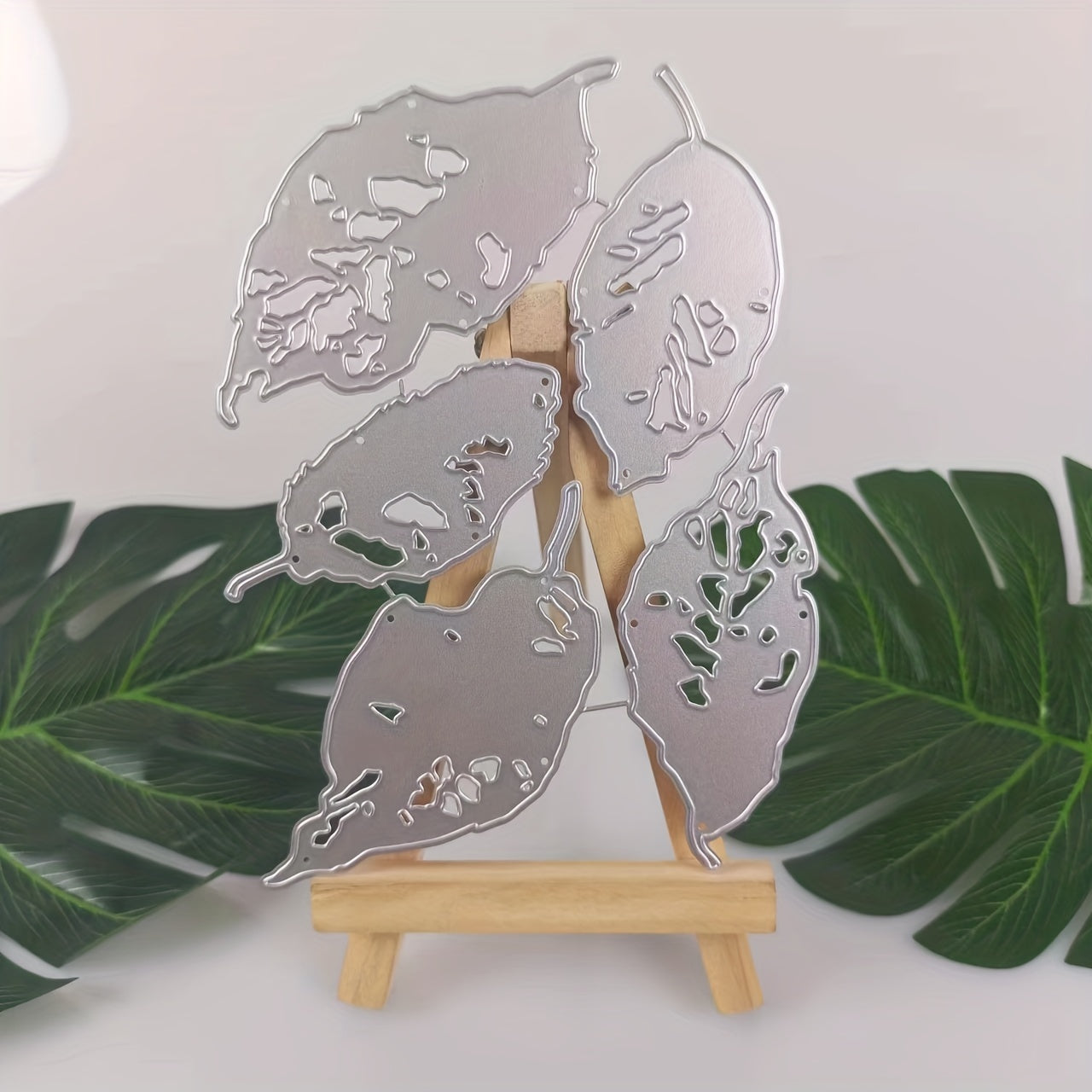 1pc Withered Leaf Metal Cutting Die DIY Card Scrapbook Diary Decoration