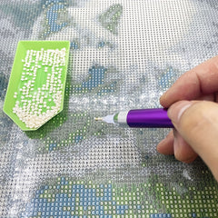 1pc Purple Diamond Painting Tool Lighting Point Pen 5D Painting Diamonds