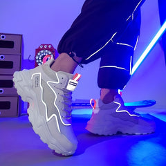 Men's Mesh Chunky Sneaker Breathable Casual Shoes