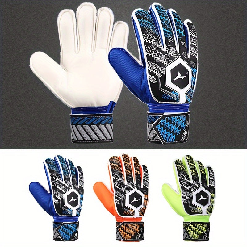 Anti Slip Soccer Goalkeeper Gloves Thickened Latex Football Goalkeeper Gloves