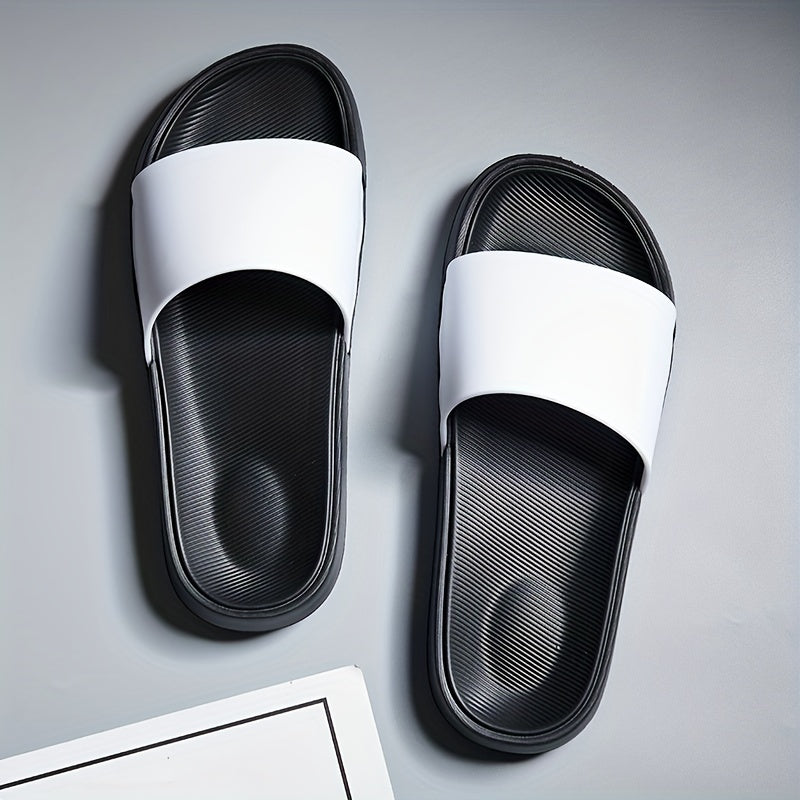 Men's Casual Non Slip Slides for Indoor Outdoor Beach