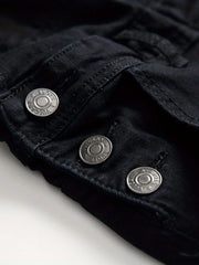 Ripped Overalls Men's Street Style Denim Pants