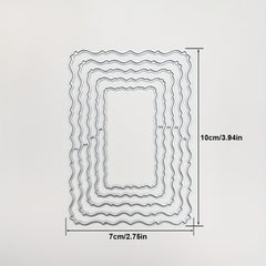 Irregular Metal Cutting Dies Stencils DIY Scrapbooking Decorative Embossing