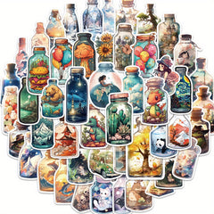 50pcs Waterproof Skateboard Decoration Stickers