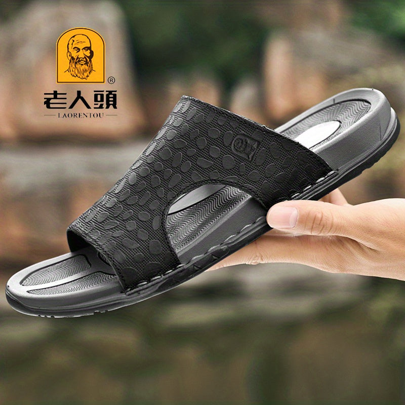 Laorentou Men's Lightweight Slip On Sandals - Spring & Summer