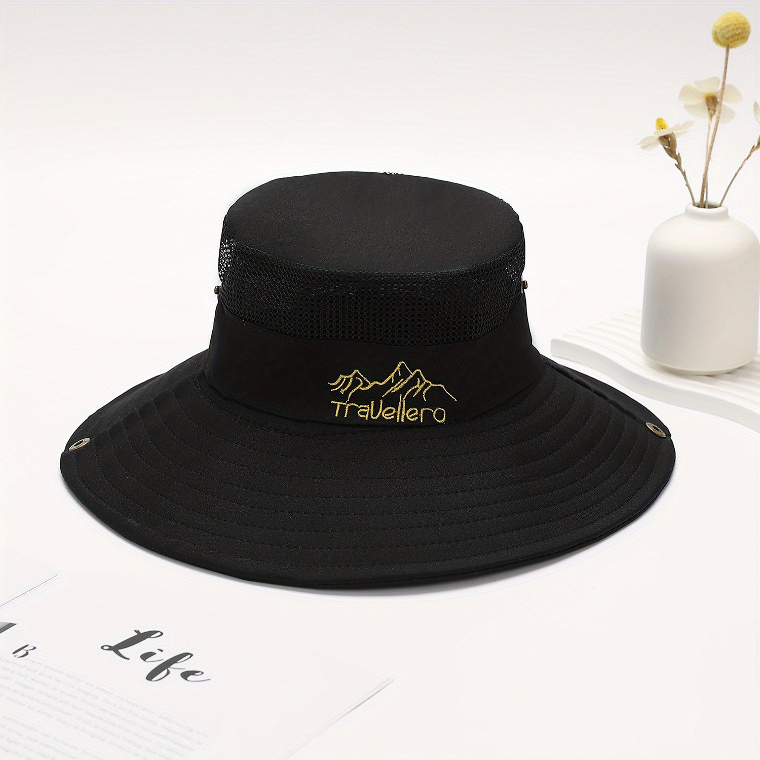 Mesh Breathable Sun Hat Outdoor Mountaineering Fisherman Hat