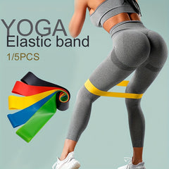 Elastic Resistance Tension Band for Pilates Workouts
