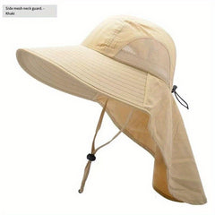 Mesh Breathable Sun Hat Unisex Casual Thin Bucket Hat UV Protection Boonie Hat