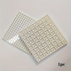 Double Sided 12x12 Building Block Base Plate with Toy Accessories