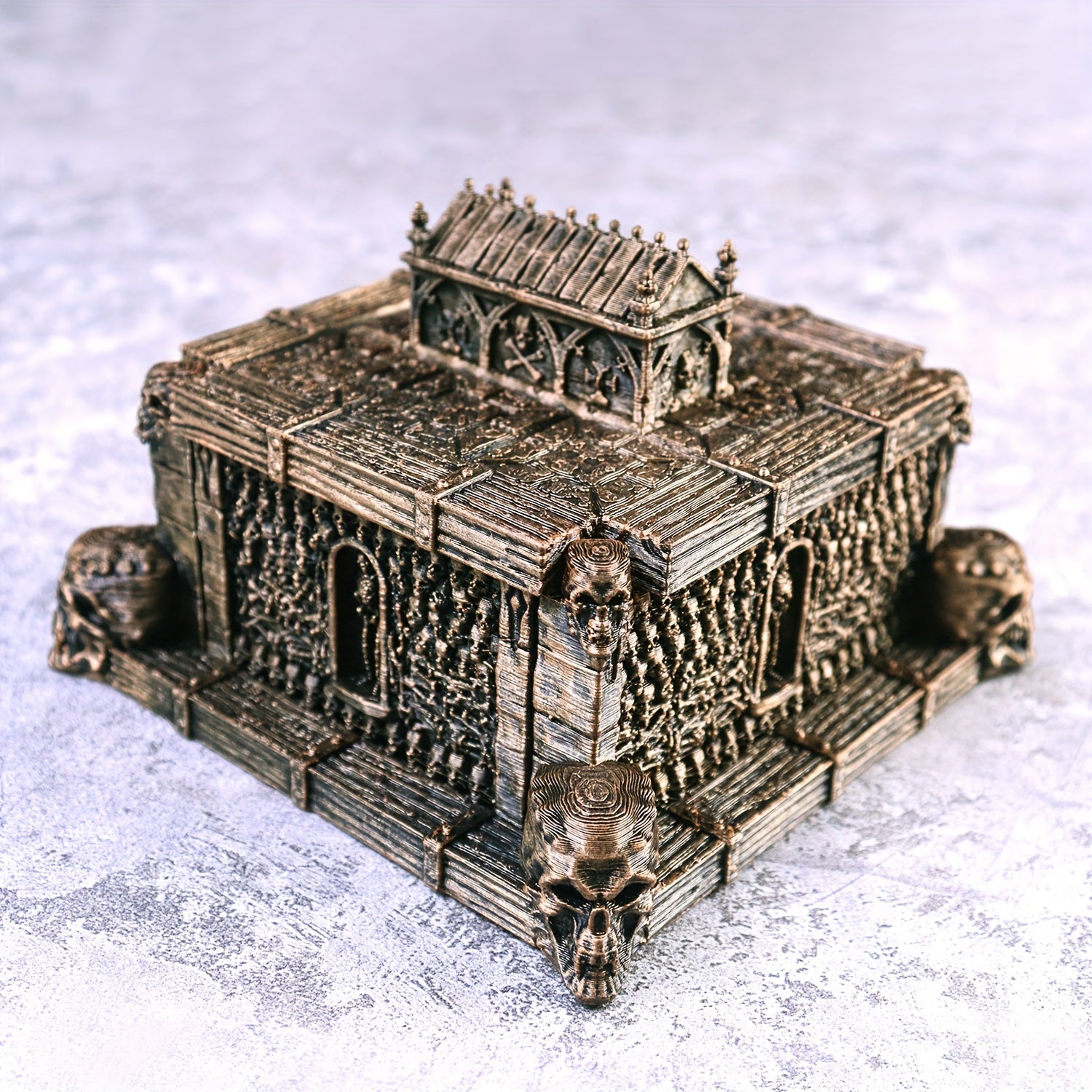 Skull Dice Box Dice Storage Dice Holder For Dice Collectors
