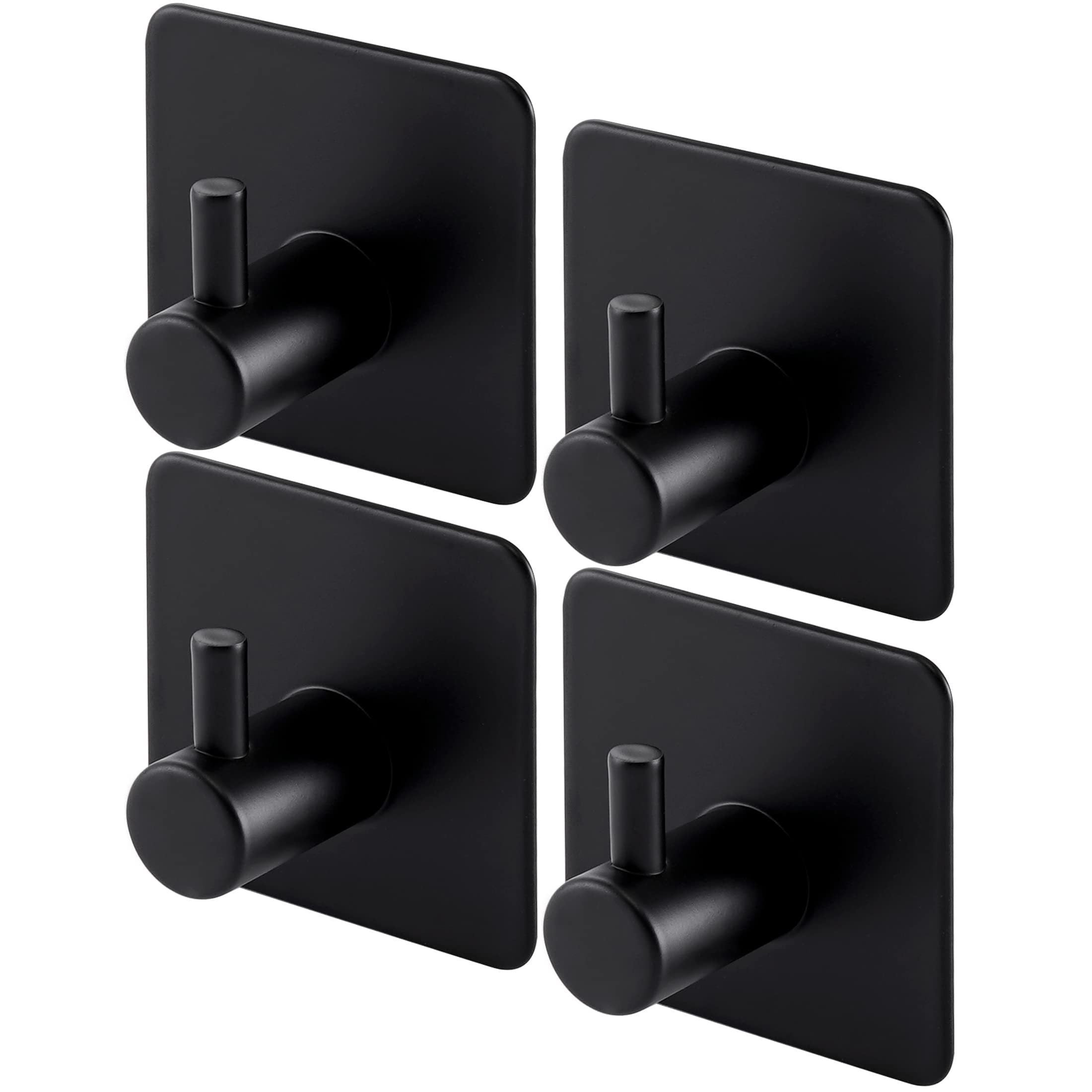 Stainless Steel Adhesive Hooks for Hanging Coat Hat Towel