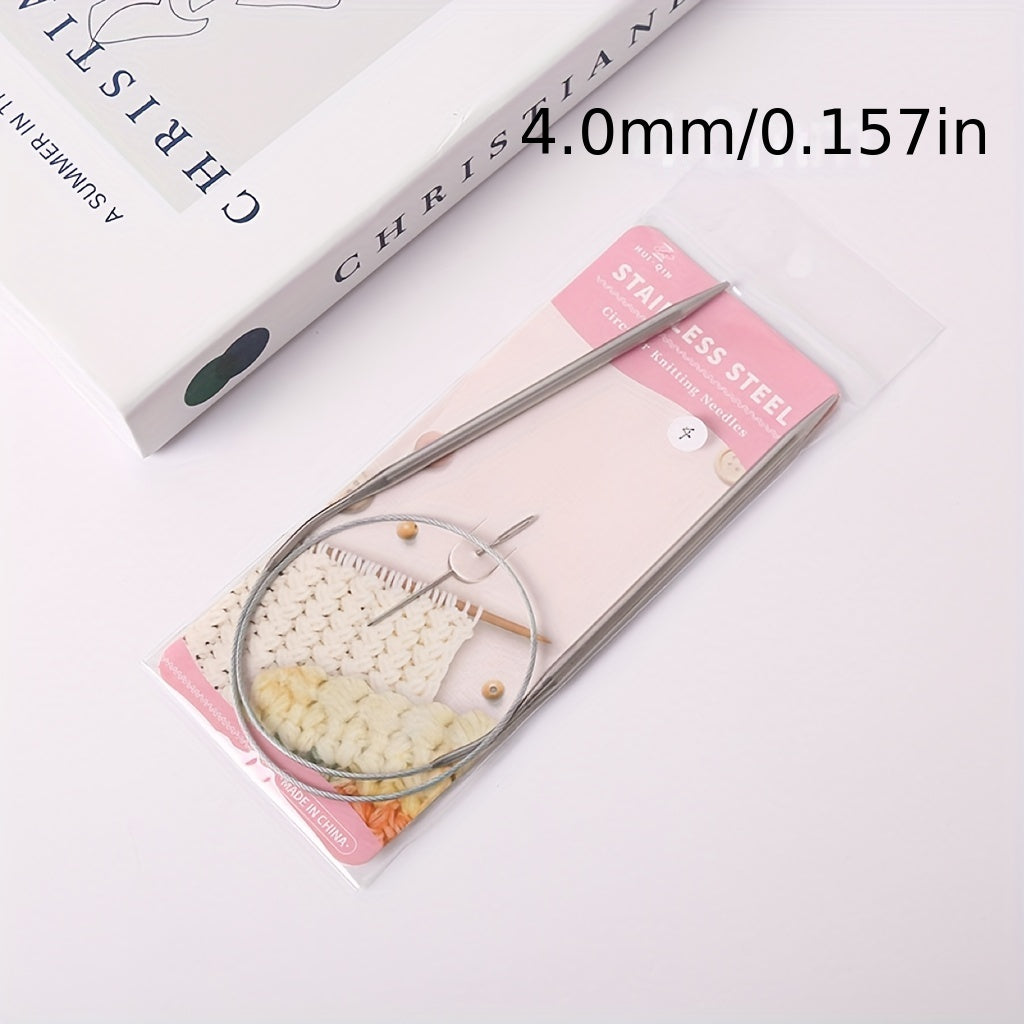 Stainless Steel Circular Knitting Needles for Professional Use