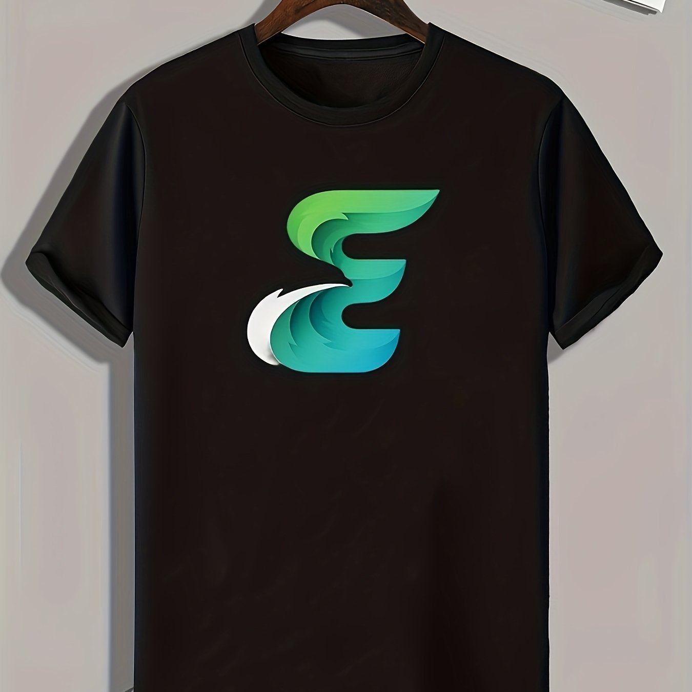 Symbol Men's Graphic Print Tee for Summer
