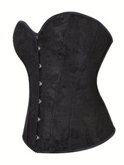 Strapless Corset Bustier Tummy Control Lace Up Body Shaper