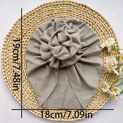 Baby Spring Big Flower Headband Soft Baby Hat For Newborns