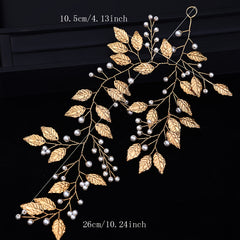 Leaf Hair Vine Bridal Headband Wedding Accessories Women's Hairpin